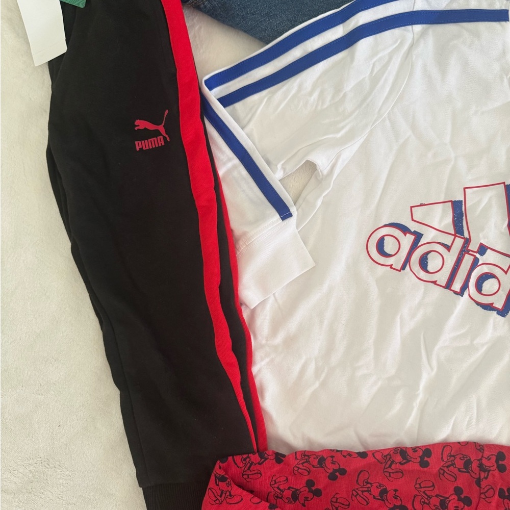 New boys Sz 4 bundle shirt, hoodie, sweatpants adidas, gap, disney, champion - Picture 8 of 10